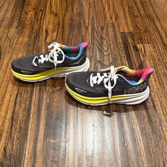 Hoka Black and Multicolor Athletic Shoes - Picture 3 of 8